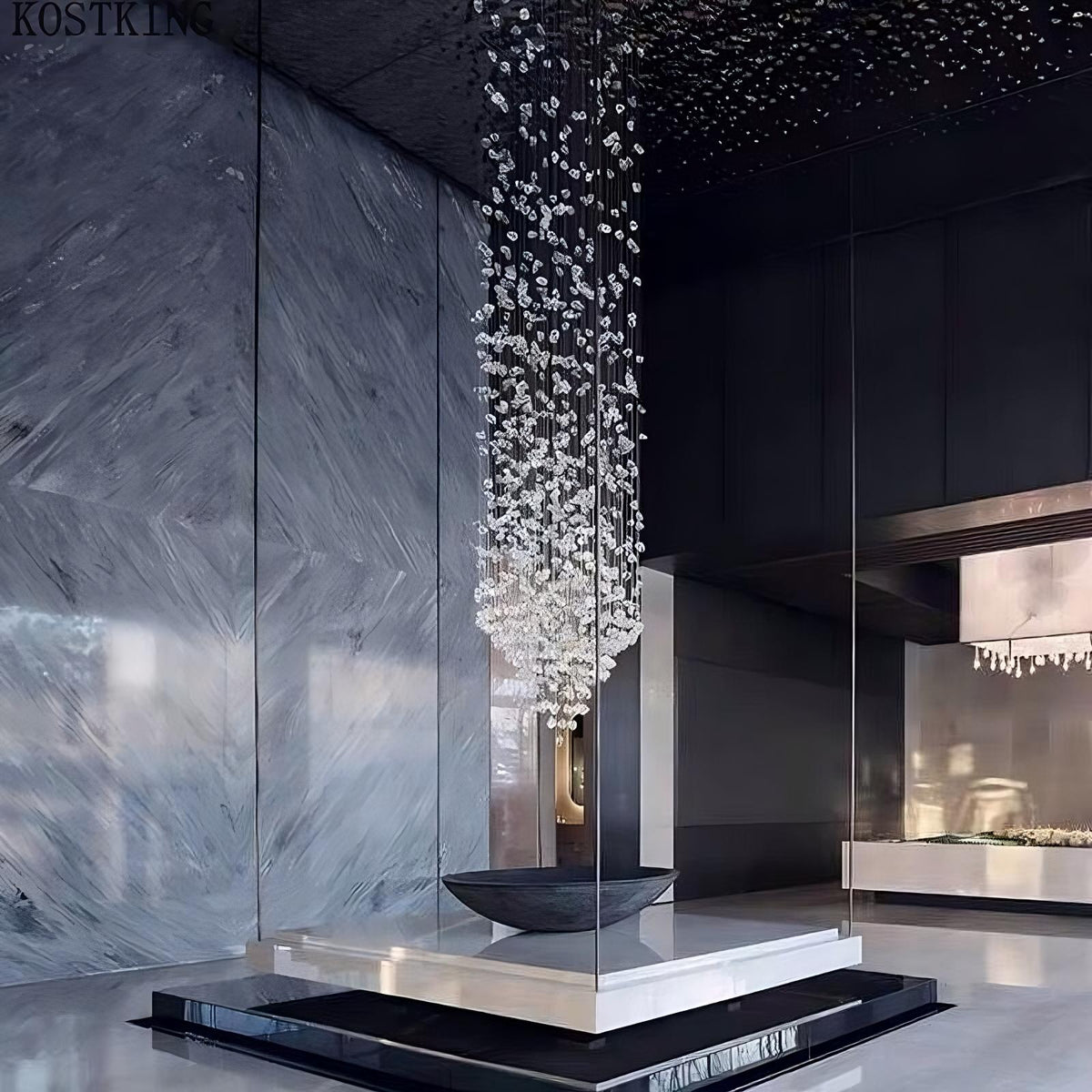 Giore Stone Pendant Chandelier - view 9