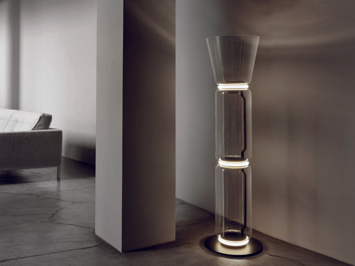 Bamboo Glass Floor Lamp - view 89