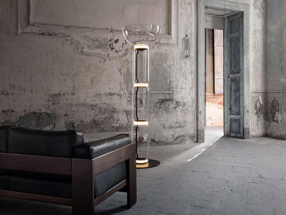 Bamboo Glass Floor Lamp - view 91