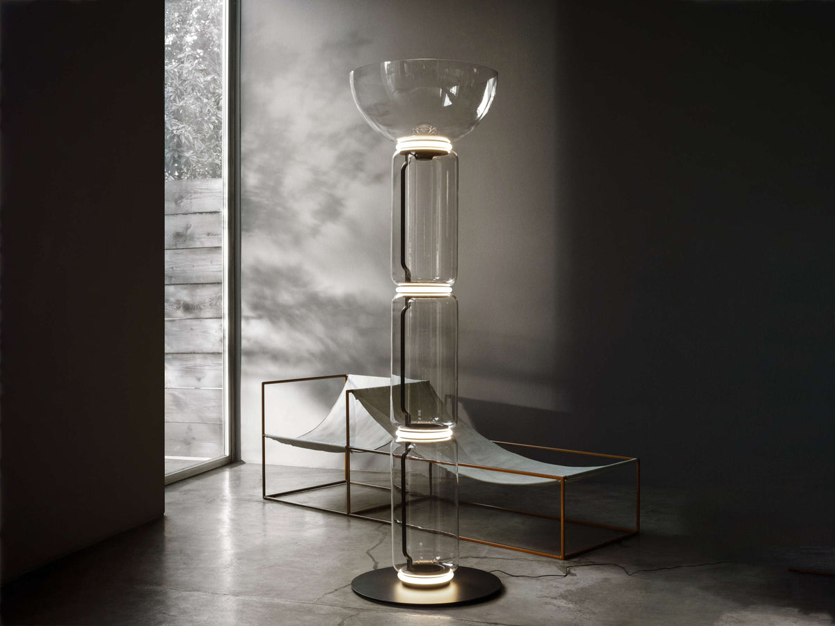 Bamboo Glass Floor Lamp - view 92
