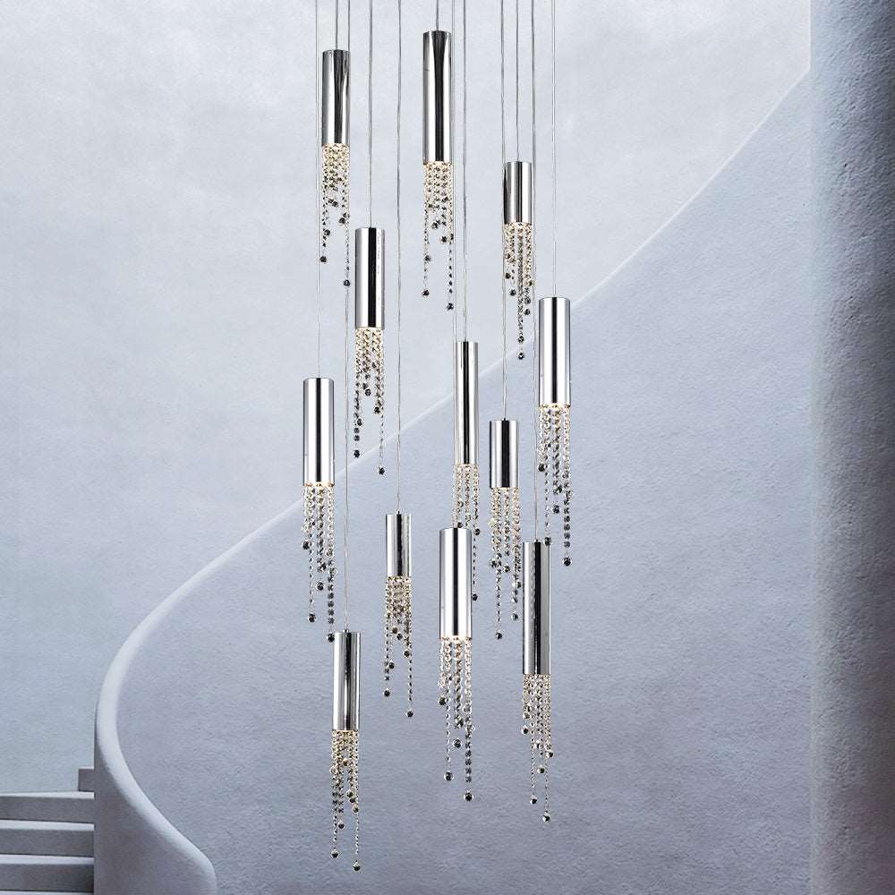 Canali Modern Crystal Pendant Chandelier - view 2